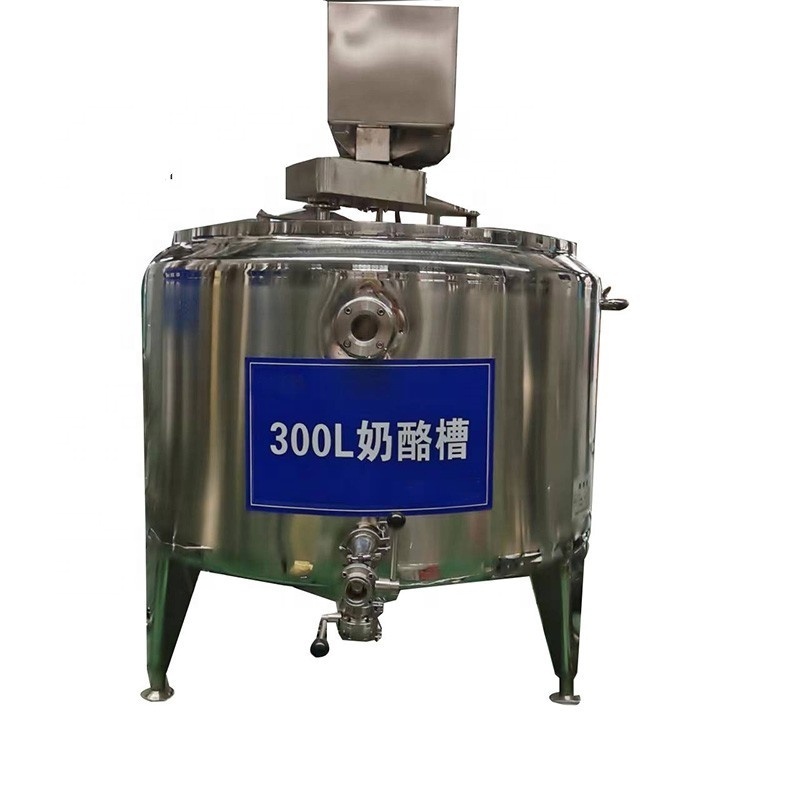 Automatic production line small scale mozzarella cream dairy processing cheese making machine