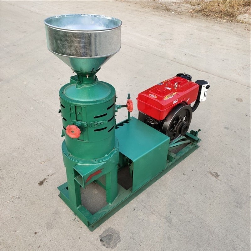 Automatic Rice Dehuller Dehulling Machine Soybean Peas Skin Sheller for Sale