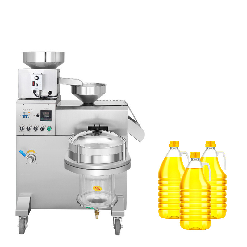 Cold Nuts Hot cold Cotton Peanut Oil Press Sesame Seed Presser Extractor Coconut Oil Press Extraction corn oil press Machine