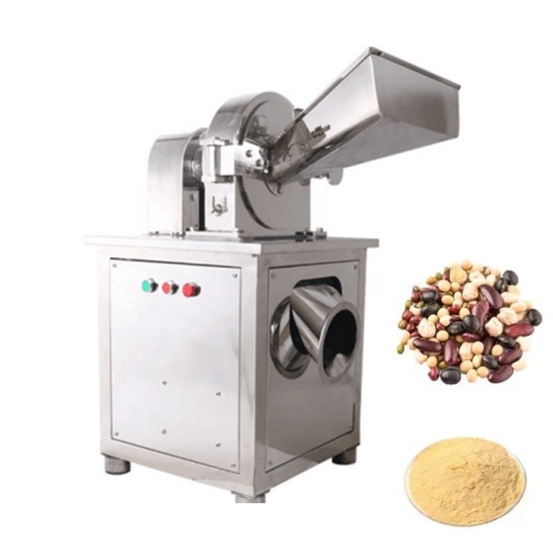 Dry Food Grinder Pulverizer Bean Flour Making Machine Automatic Herbal Grinders