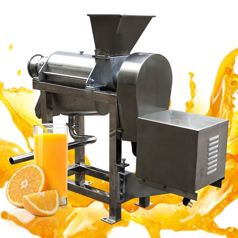 Commercial Pumpkin Vegetable Fruit Melon Processing Juice Extractor Spiral Juicer Extractor Juice Making Machine