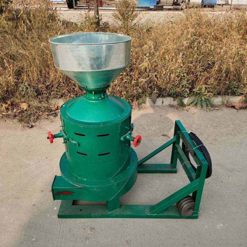 Automatic Rice Dehuller Dehulling Machine Soybean Peas Skin Sheller for Sale