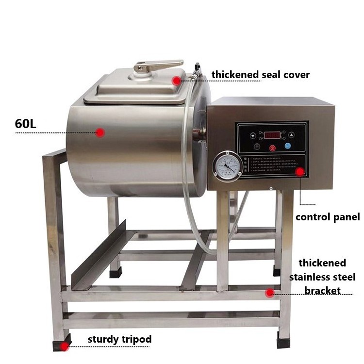 Automatic Meat Marination Machine Meat Vacuum Tumbler