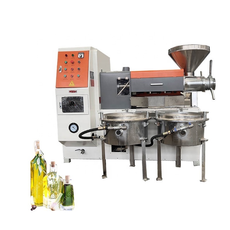 Cold Pressed Olive Oil Extraction Sesame Oil Expeller Machine