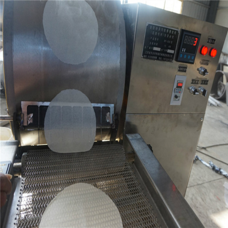 High capacity spring roll wrapper samosa pastry sheet maker machine injera making machine