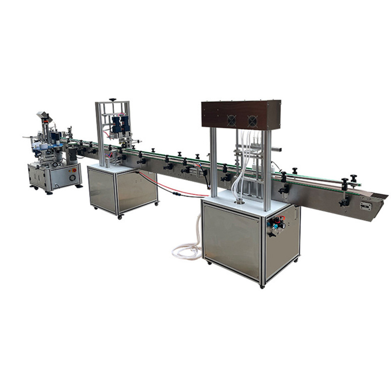 High Speed Piston Type Overflow 1-5L Wine Liquid Bottled Water Filling Machine sauce packaging machine