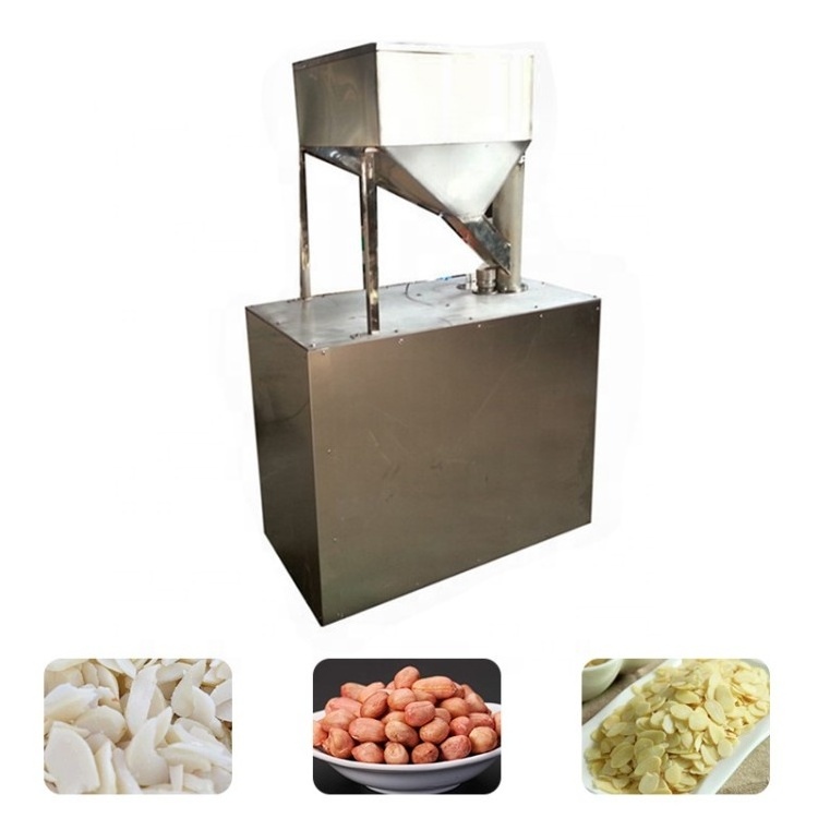 High Quality Almond Thinning Slicer Slicing Automatic Processing Nut Cutter Almond Cutting Machine For Sale