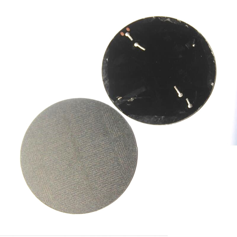 BUHESHUI PET Laminated Round Solar Cells Monocrystalline Silicon Solar Cells 0.85W 5.5V Diameter 91mm Small Solar Panels