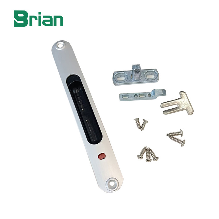 Sliding Touch Window Latch Lock Window Lock Aluminum Alloy Window And Door Latch