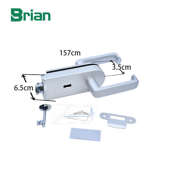 Online Wholesale Door Lever Handle On Plate Commercial Glass Door Lock Door Handle Lock