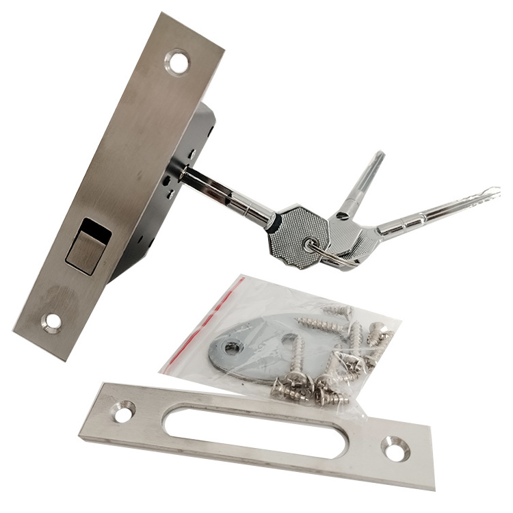 Door Lock Hardware Double Open  Mortise Door Cylinder Set Hook Lock