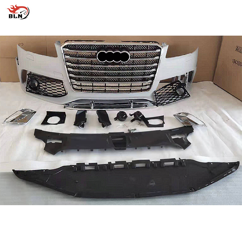 RS8 style body kit include bumper grille suit for Audi A8 D4  2011-2018