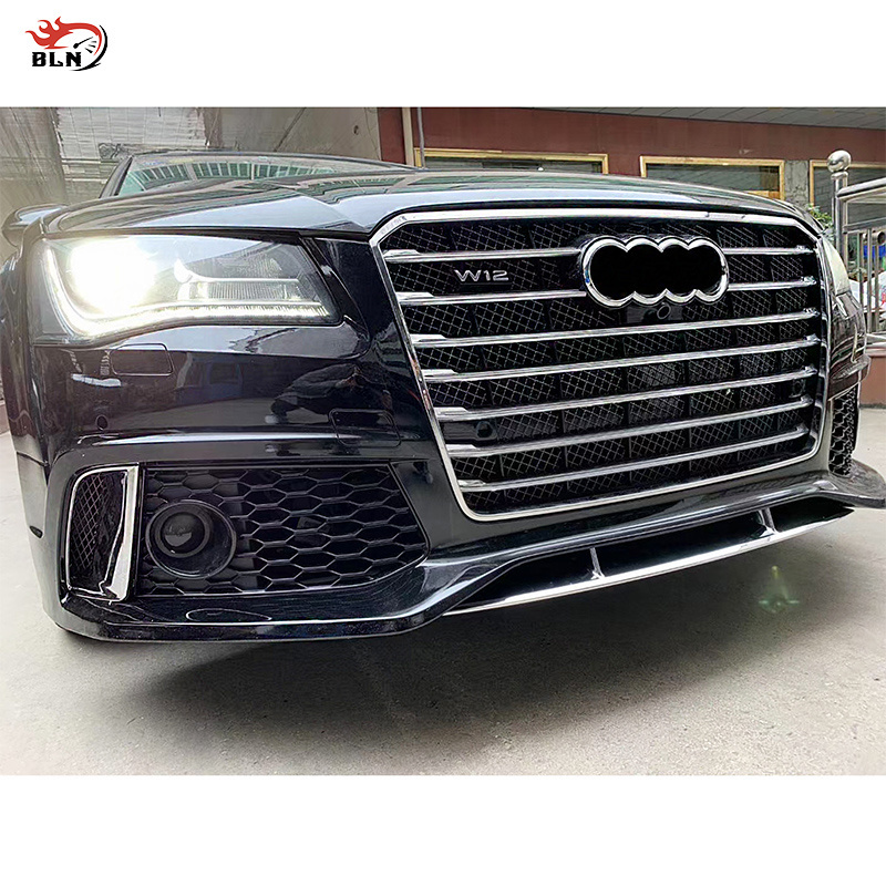 RS8 style body kit include bumper grille suit for Audi A8 D4  2011-2018