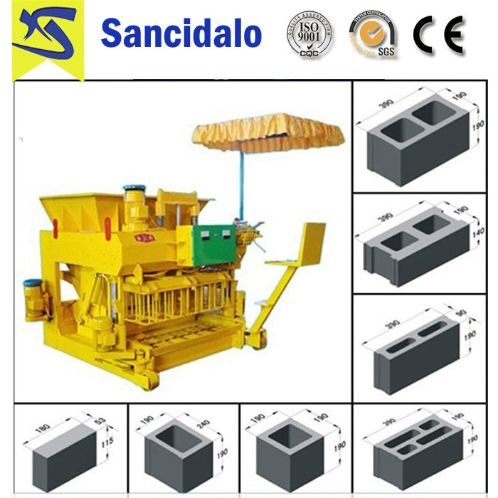 QTM6-25 automatic movable brick moulding machine