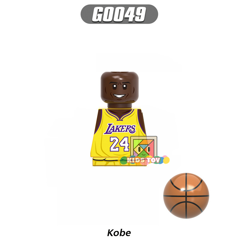 G0107 Basketball Player Curry  Harden James Plastic Mini Bricks Assemble Building Block Figure Kids Educational Toy