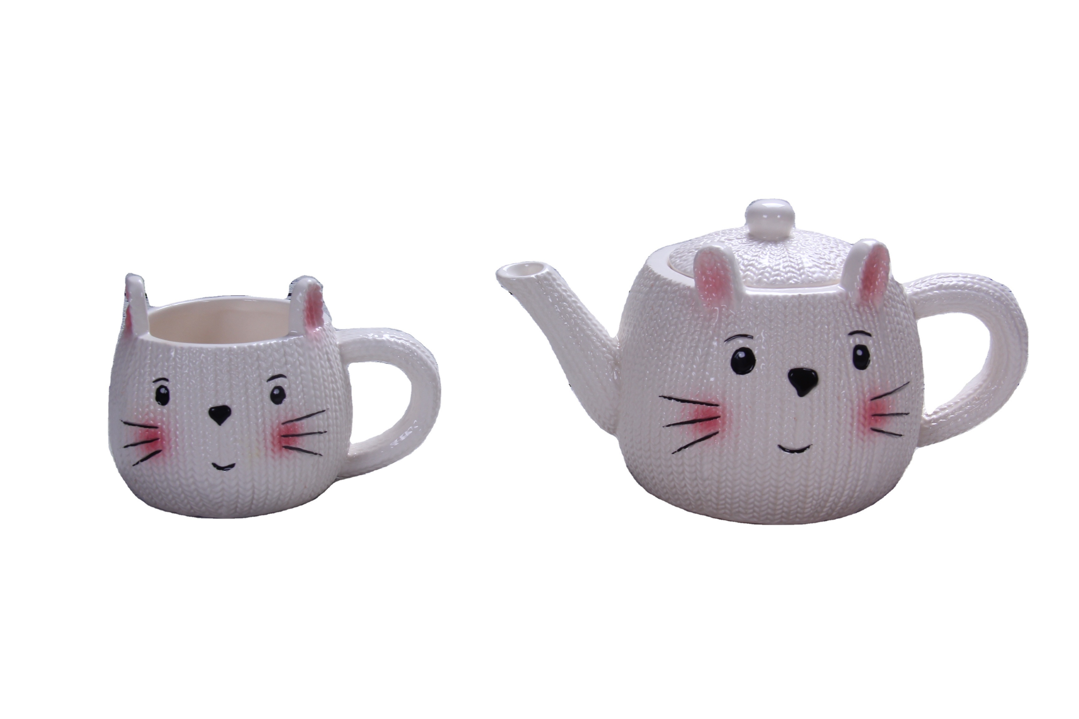 Best sale product Lovely Cat 3D mugs wholesale Handpainting Tea cute Cup ceramic Animal 3D Milk Mug