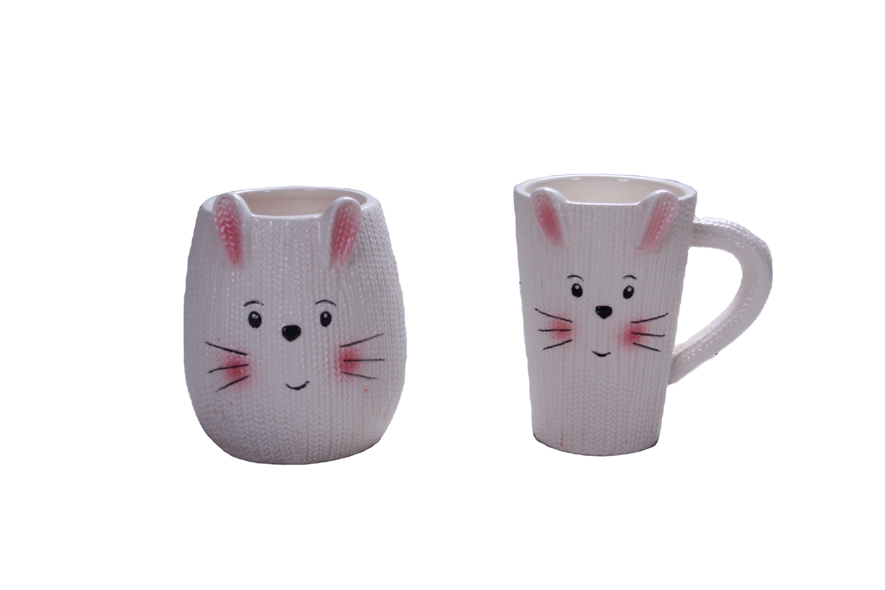 Best sale product Lovely Cat 3D mugs wholesale Handpainting Tea cute Cup ceramic Animal 3D Milk Mug