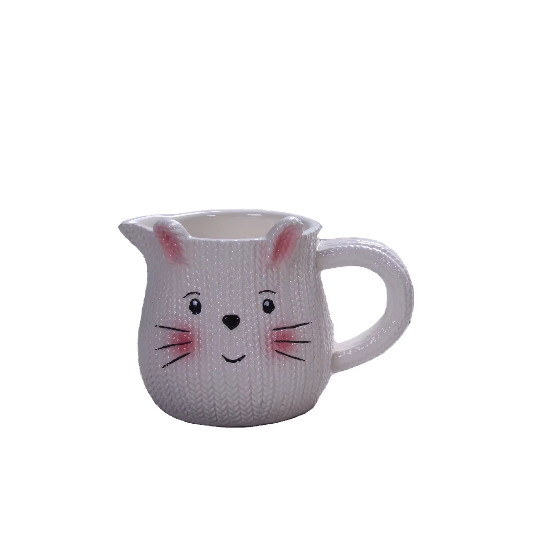 Best sale product Lovely Cat 3D mugs wholesale Handpainting Tea cute Cup ceramic Animal 3D Milk Mug