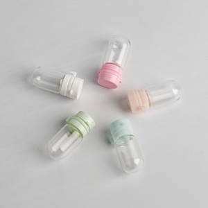 1ml 2ml 3ml 5ml  tea essential oil sample disposable packaging cartridge bottle with tear off lid