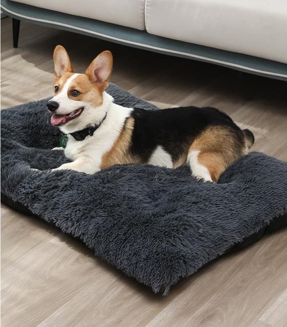 Pet Anti Slip Super Washable Luxury Soft Warming Pet dog Kennel Sleep Mat for crate