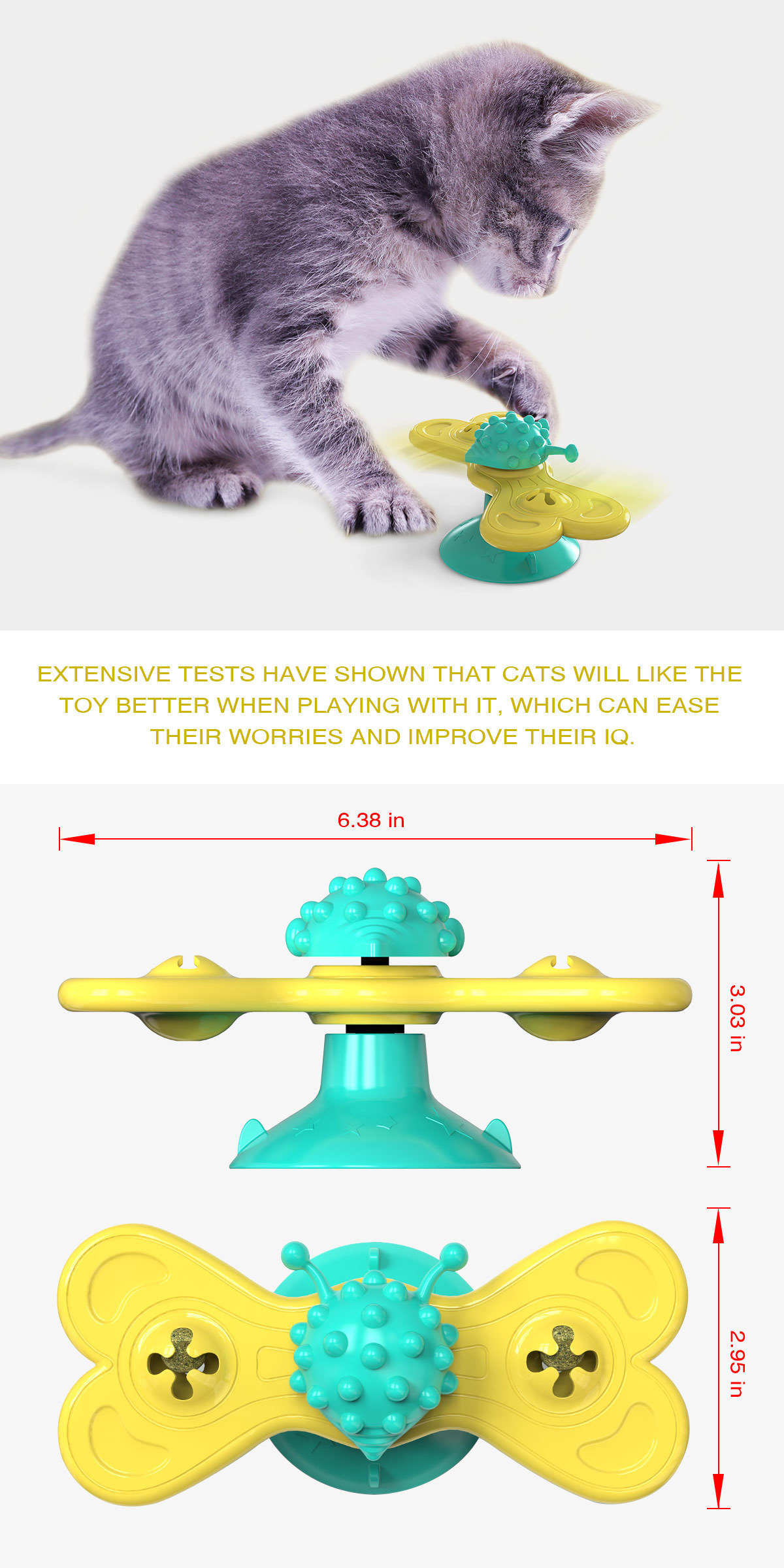 Top Selling Pet Products Fun Eco Friendly Interactive Pet Training Toy For Butterfly Cat Toy