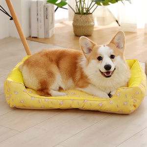 Summer Pet Mat Cooling Ice Pad Breathable Waterproof Dog Bed