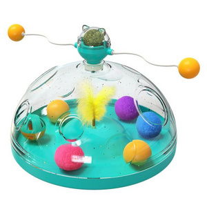 Interactive Cat Toy Spinning Toy for Fun Pet Cat Training Products