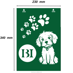 Custom Logo Pet Waste Bag Leakproof Scented Biodegradable Dog Poop Bags Pet Supplies