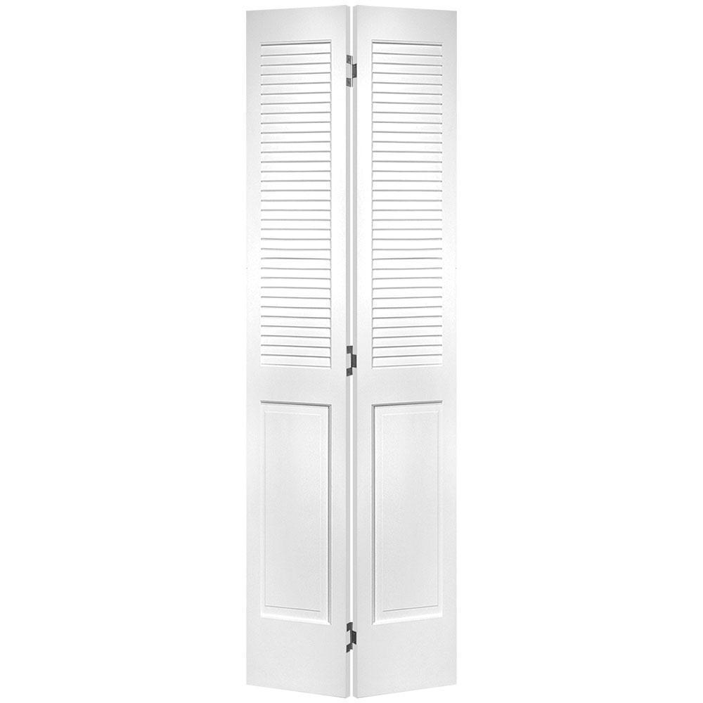 Modern Design Vented Closet Bi-fold interior wooden Folding door for closet