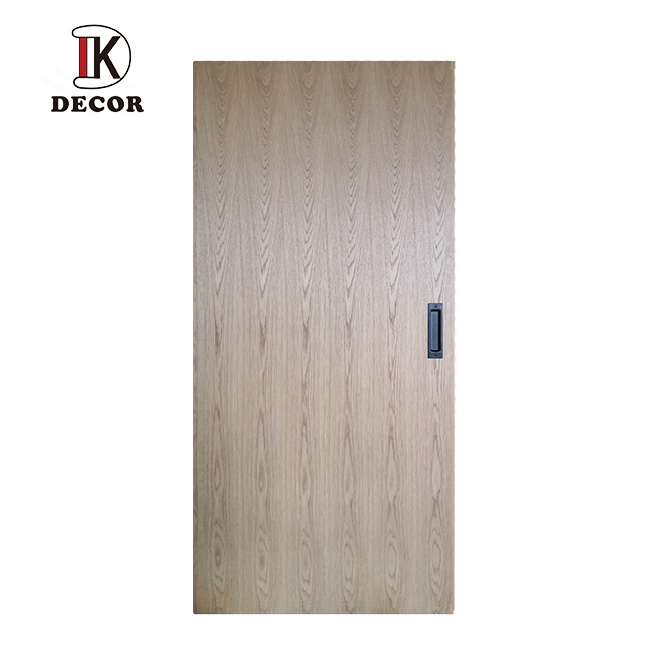 Luxury Partition Wall Oak Sliding Pocket Door Interior Hidden Pocket Sliding Doors