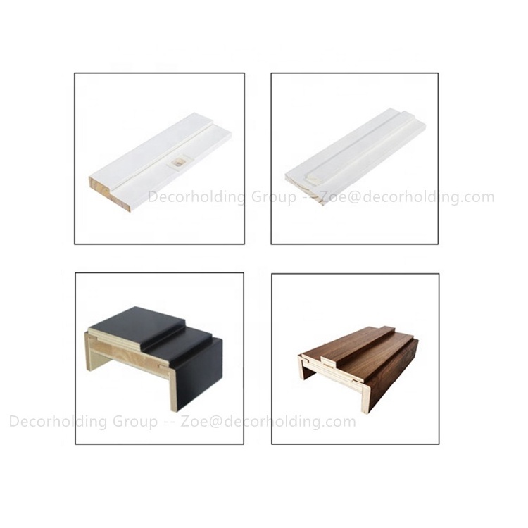 Solid Pine Wood Door Architraves/Door Lining for Internal door/bedroom door