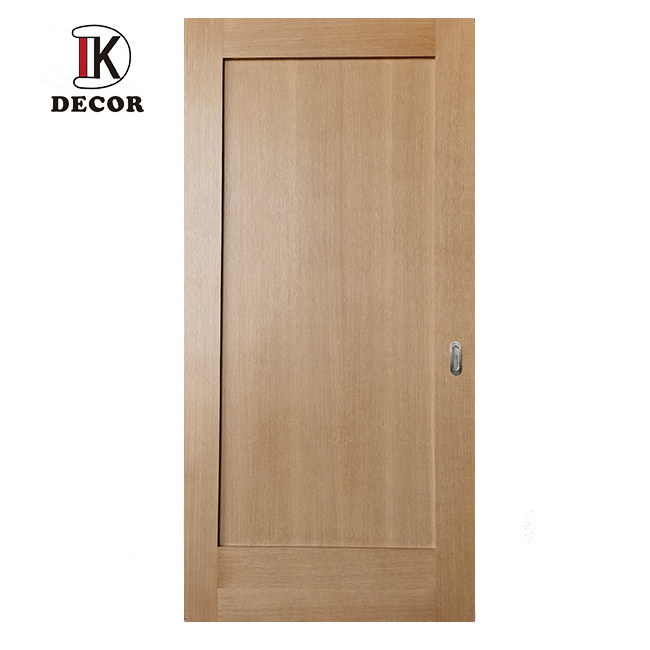 Hot Selling Modern Bedroom Pre Hung 30x80 96 Inch Wood Single White Primed Solid Core Interior Shaker Doors