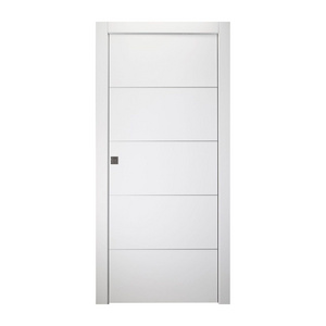 Flush Design 5-panel Pre-hung Honeycomb Core White Interior Hollow Doors