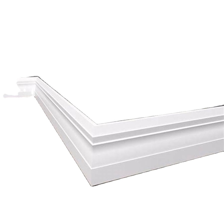 wood trim simple design decoration flexible baseboard molding 1/2