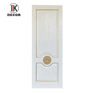 European Design Luxury Interior House Russian Fancy Carving Red wood Solid Wooden Door