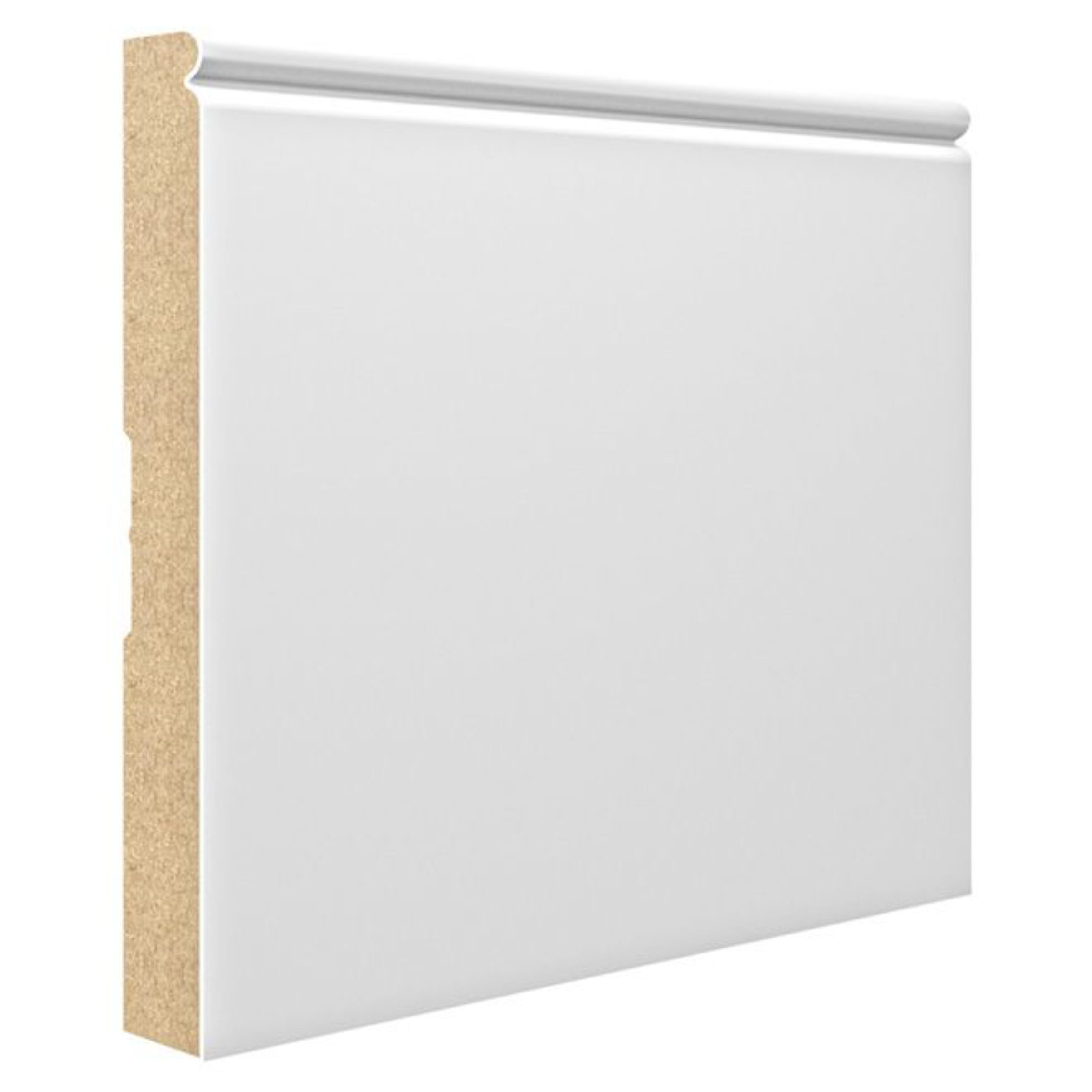 USA Popular White Primer Building Decoration Solid Wood DoorJamb MDF Baseboard Wood Trim