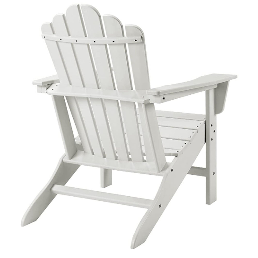 Luxury Folding Rocking White Garden Patio Resin Plastic Adirondack Chair