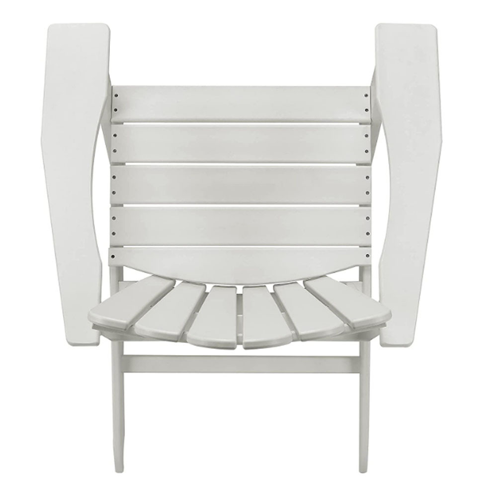 Luxury Folding Rocking White Garden Patio Resin Plastic Adirondack Chair