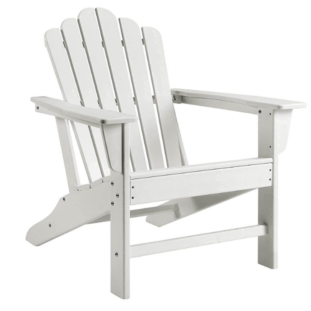 Luxury Folding Rocking White Garden Patio Resin Plastic Adirondack Chair