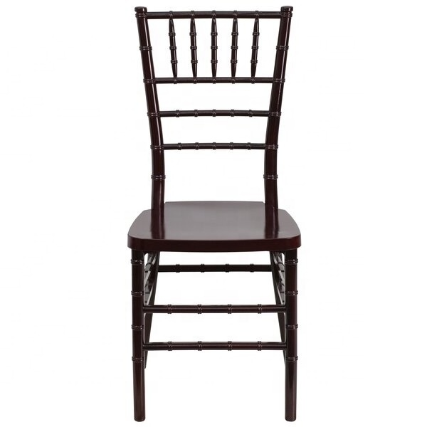 Wholesale Tiffany Wedding Hotel Banquet Plastic Resin Black Chiavari Chairs for Event