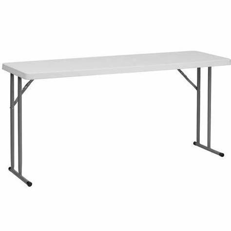 Heavy Duty 60 inch Portable Meeting Conference Plastic Seminar Folding Table