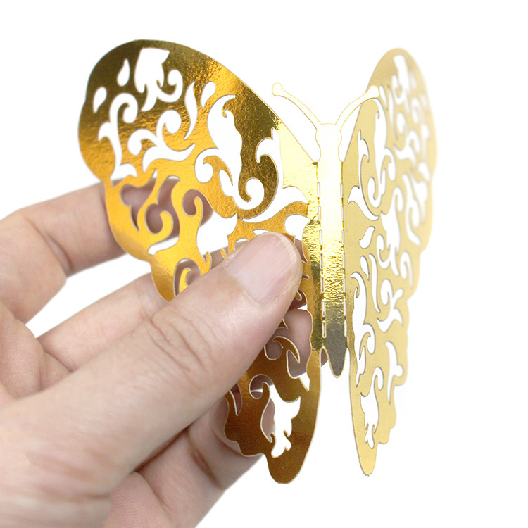 Decoration 3d Butterflies Removable Home Decoration Customized Butterflies Wall Sticker for Kids