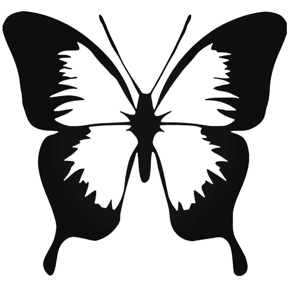 Beautiful Customized Transfer Black Butterfly Wallpaper Sheet Wall Stickers