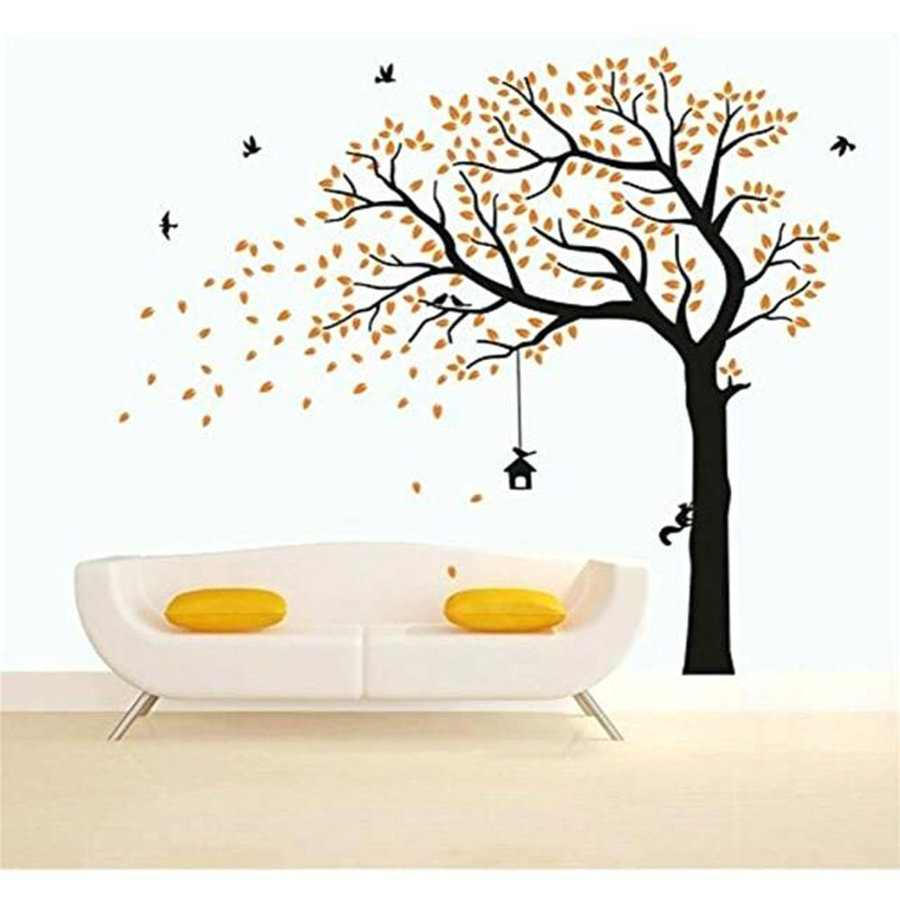 Promotional Customized False Ceiling Design Giant Family Tree Wall Sticker