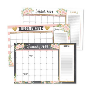 Custom Design Monthly Planner Whiteboard 365 Day Printing Desk Calendar