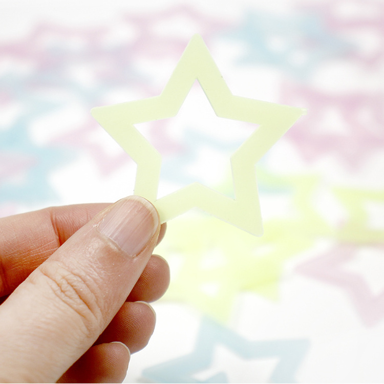 Luminous Ultra 3d Stars Glow in the Dark Stars Wall Stickers for Ceiling