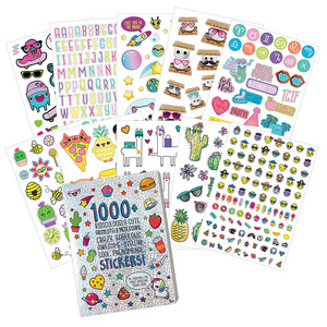 Wholesale Printing Reusable Peelable Self Adhesive Paper Children Sticker Book