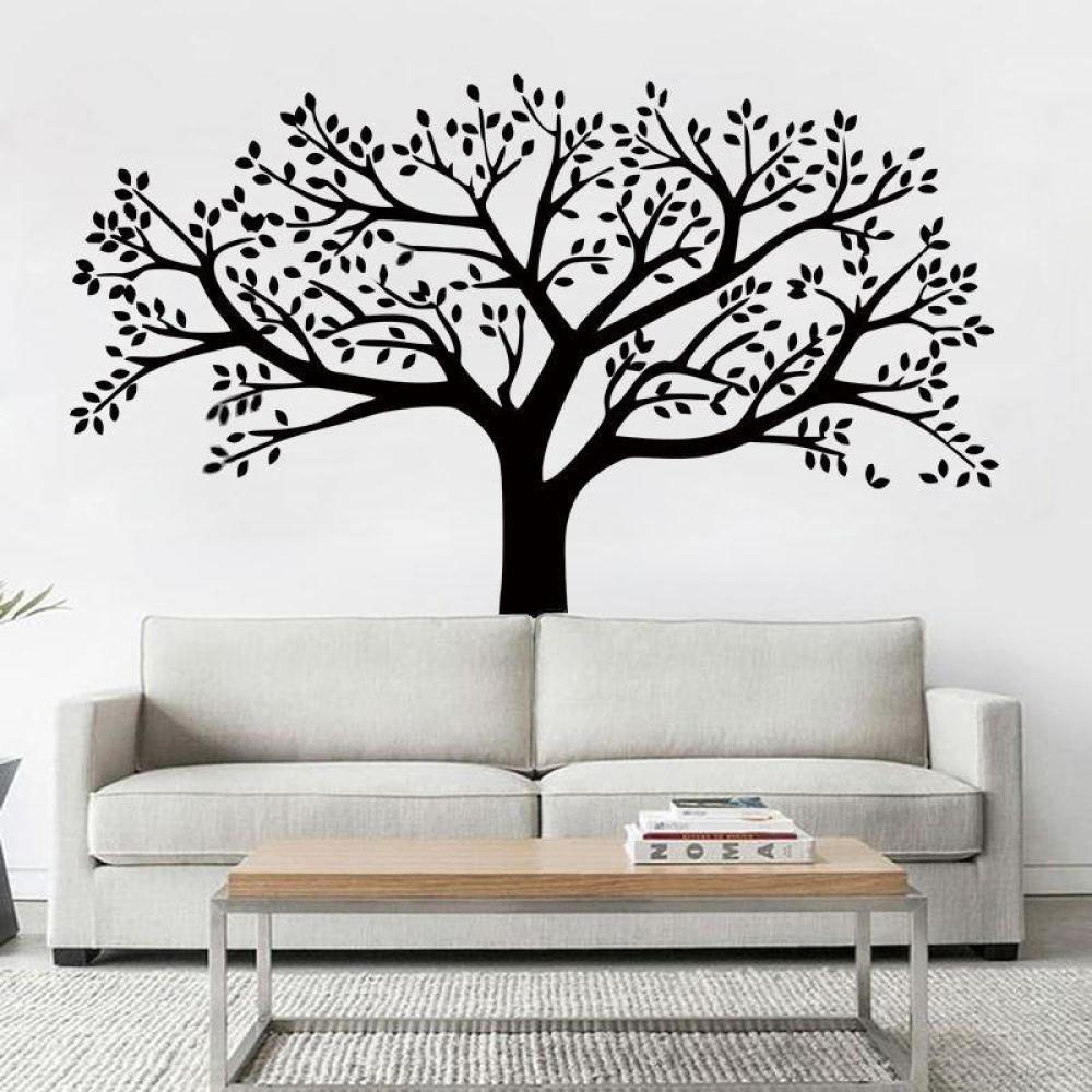 Promotional Customized False Ceiling Design Giant Family Tree Wall Sticker