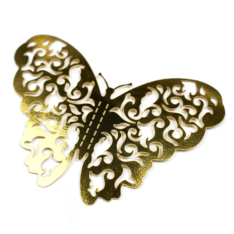 Wholesale Cheap 3d Butterfly Wall Stickers Home Decoration Diy Laser Butterfly Wall Sticker