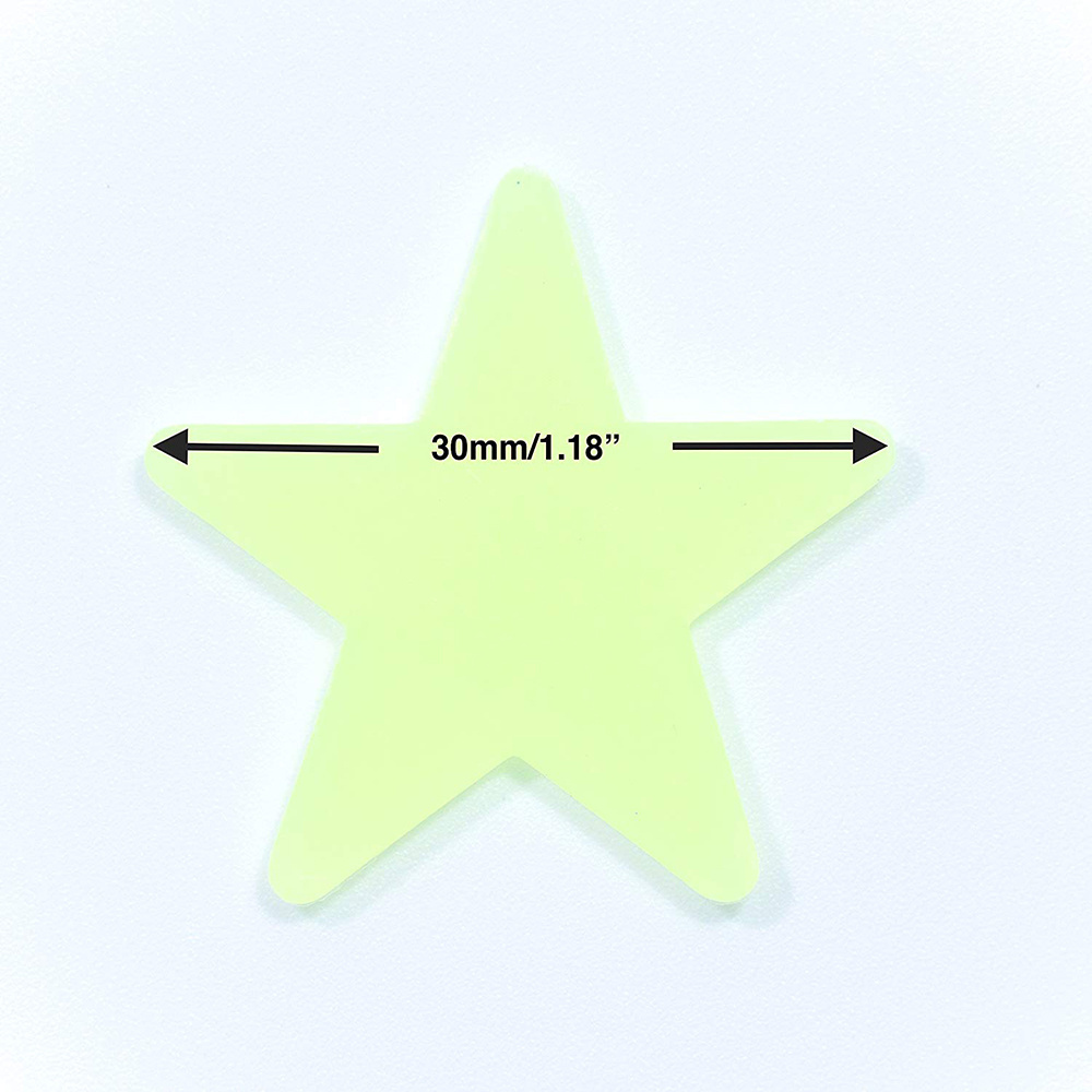 Ultra Glow in Dark Stars Decoration Decor Room Kids Luminous Wall Starry Night Light Stickers